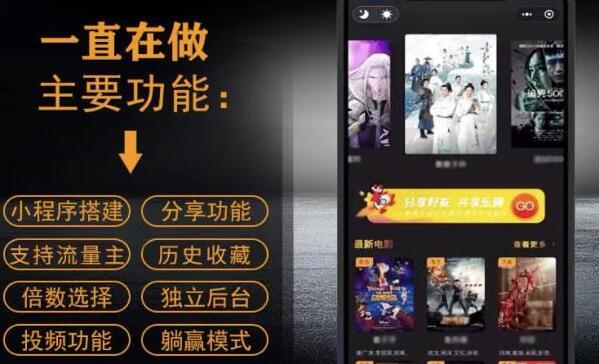 【副业项目4133期】影视小程序搭建教程，号称日入300＋【源码+教程】-E创连盟
