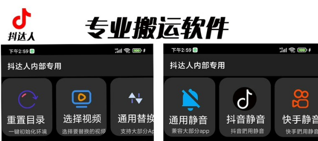【副业项目6743期】对外收费699抖音傻瓜式一键搬运，起号专用5分钟一个视频《软件+详细教程》-E创连盟