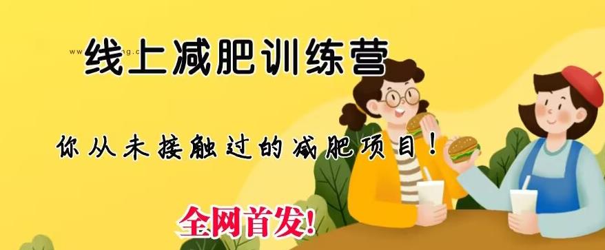 【副业项目6995期】线上减肥训练营，足不出户，仅靠拉几个社群，发几条朋友圈，就可以月实现入五位【揭秘】-E创连盟