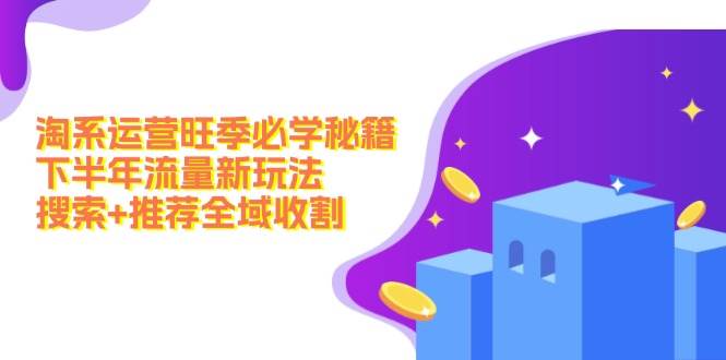 淘系运营旺季必学秘籍：下半年流量新玩法：搜索+推荐全域收割（无水印）-E创连盟